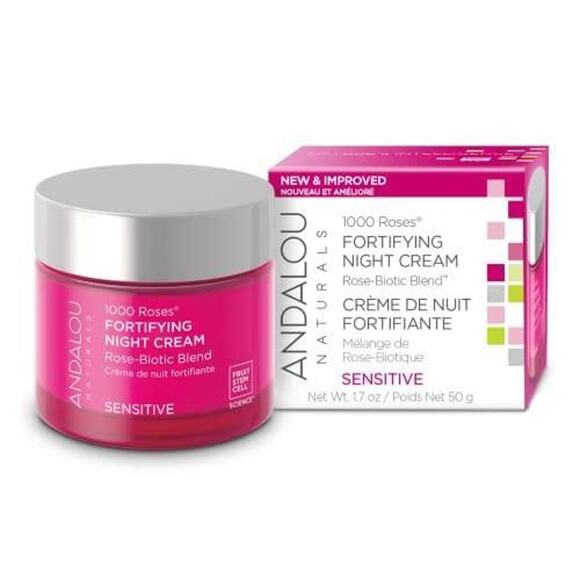 ANDALOU‎ Naturals 1000 Roses Fortifying Night Cream - Picture 1 of 6